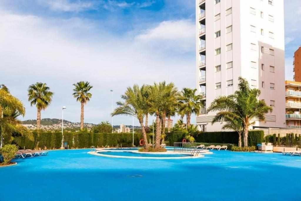 Apartment With Sea View Pool & Private Parking Calpe Exterior foto